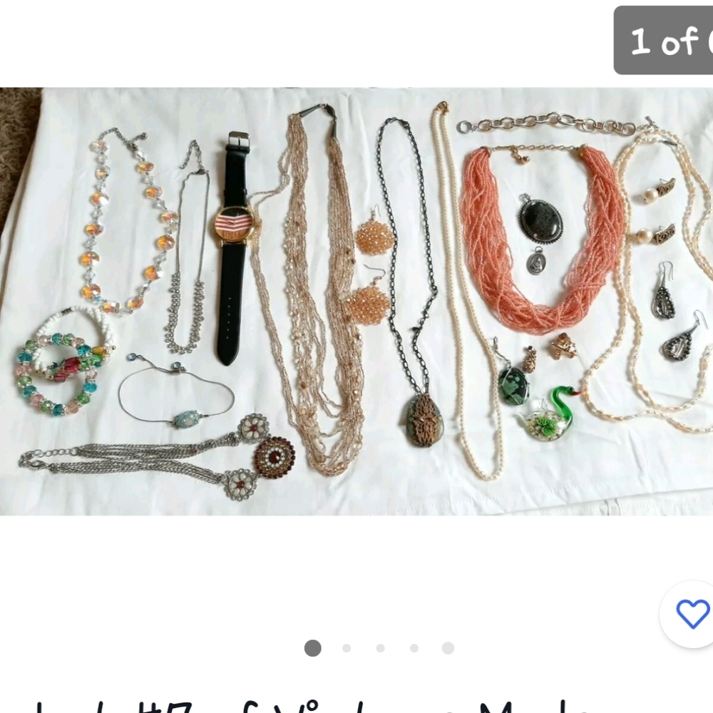 Lot of Jewelry Vintage Modern Costume #8